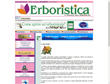 Tablet Screenshot of erboristica.it